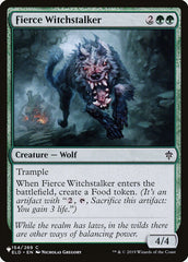 Farejador de Bruxa Ferino / Fierce Witchstalker - Magic: The Gathering - MoxLand