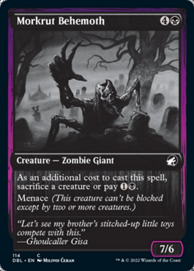 Behemoth do Morkrut / Morkrut Behemoth - Magic: The Gathering - MoxLand