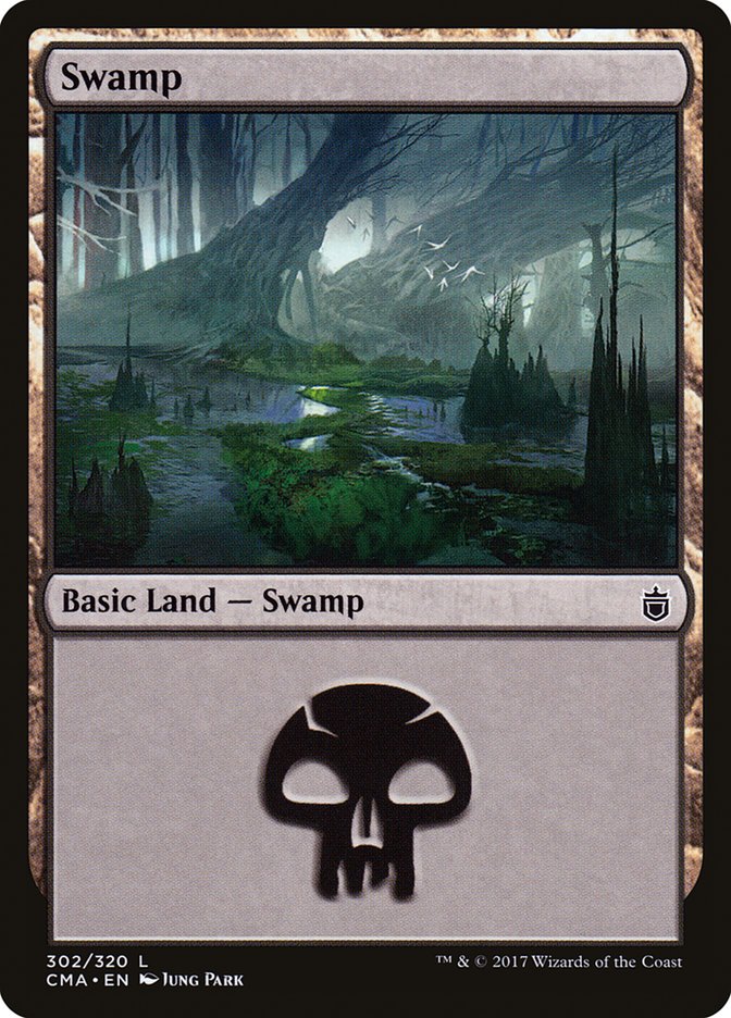 Pântano / Swamp - Magic: The Gathering - MoxLand