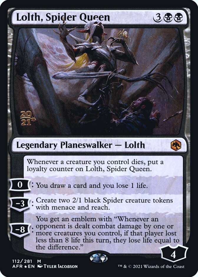 Lolth, Rainha Aranha / Lolth, Spider Queen - Magic: The Gathering - MoxLand