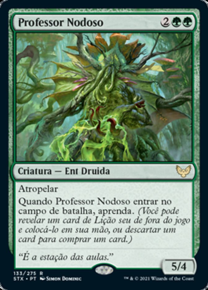 Professor Nodoso / Gnarled Professor - Magic: The Gathering - MoxLand