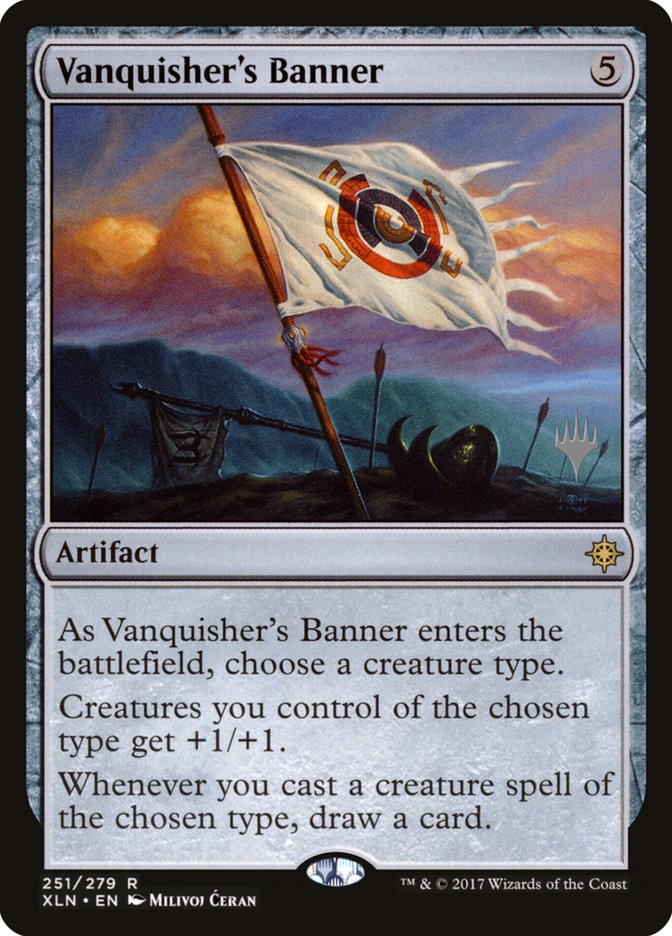 Estandarte do Vitorioso / Vanquisher's Banner - Magic: The Gathering - MoxLand