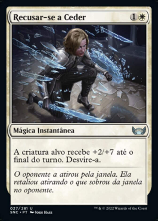 Recusar-se a Ceder / Refuse to Yield - Magic: The Gathering - MoxLand