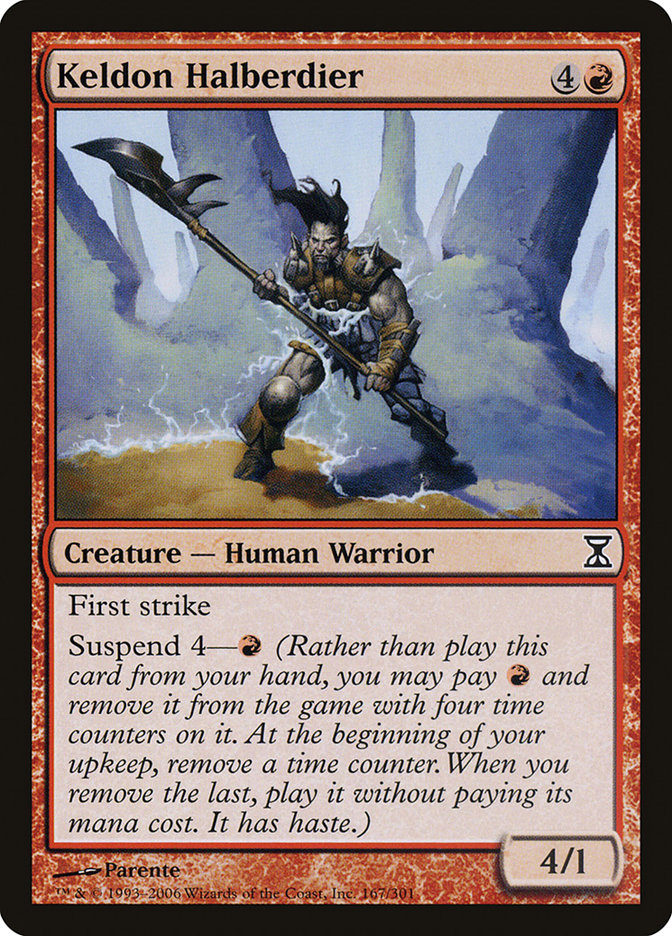 Alabardeiro Keldoniano / Keldon Halberdier - Magic: The Gathering - MoxLand