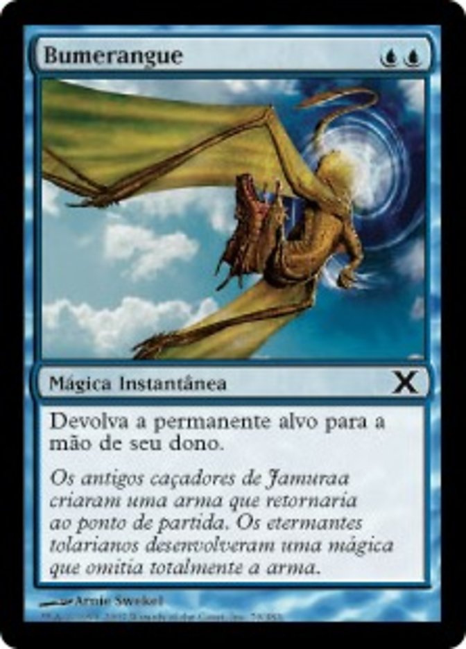 Bumerangue / Boomerang - Magic: The Gathering - MoxLand