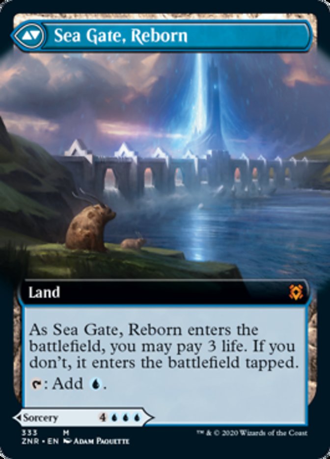 Restauração de Portão Marinho / Sea Gate Restoration - Magic: The Gathering - MoxLand