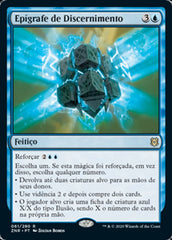Epígrafe de Discernimento / Inscription of Insight - Magic: The Gathering - MoxLand