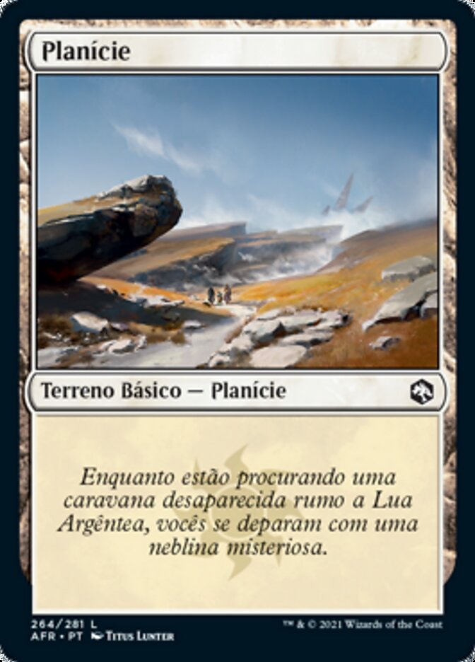 Planície / Plains - Magic: The Gathering - MoxLand