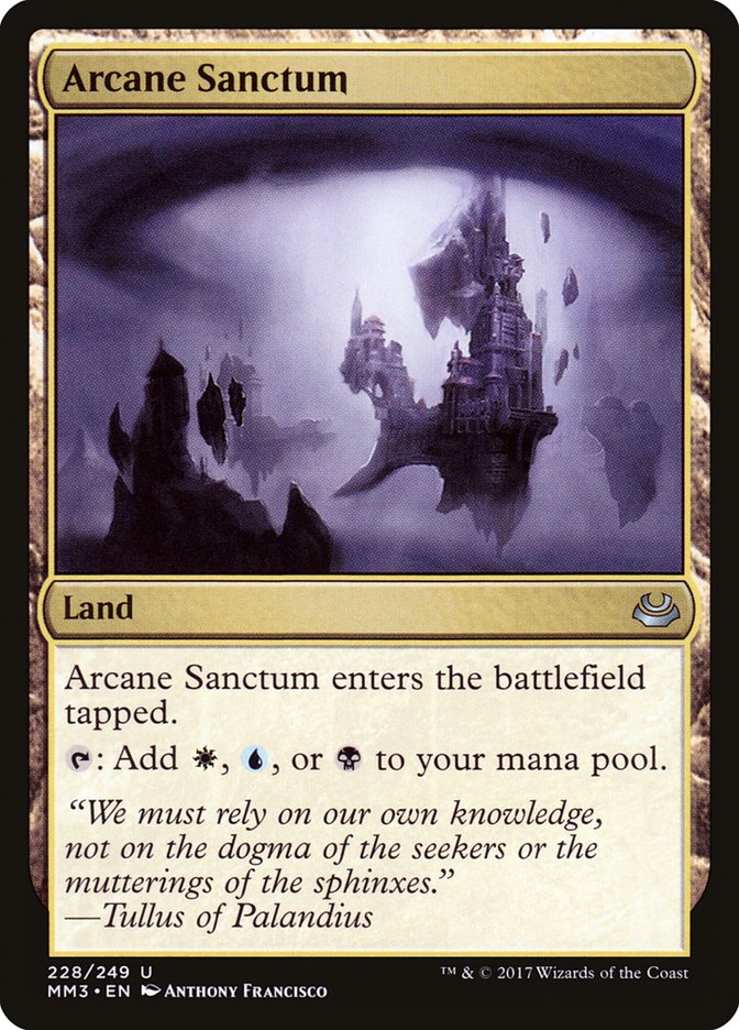 Santuário Arcano / Arcane Sanctum - Magic: The Gathering - MoxLand