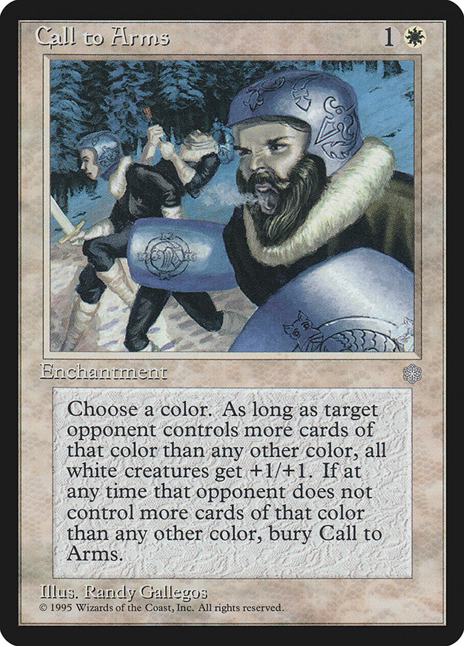 Chamado às Armas / Call to Arms - Magic: The Gathering - MoxLand
