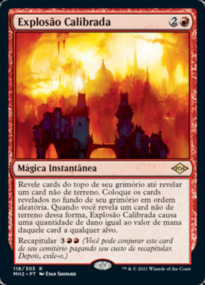 Explosão Calibrada / Calibrated Blast - Magic: The Gathering - MoxLand