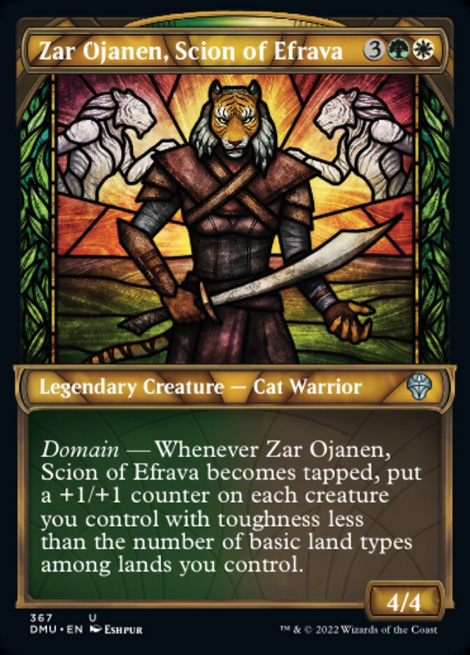 Zar Ojanen, Descendente de Efrava / Zar Ojanen, Scion of Efrava - Magic: The Gathering - MoxLand