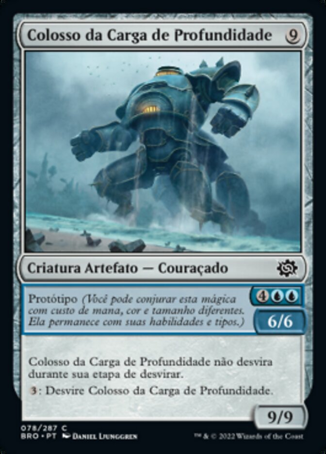 Colosso da Carga de Profundidade / Depth Charge Colossus - Magic: The Gathering - MoxLand