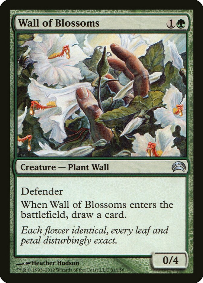 Barreira de Flores / Wall of Blossoms - Magic: The Gathering - MoxLand