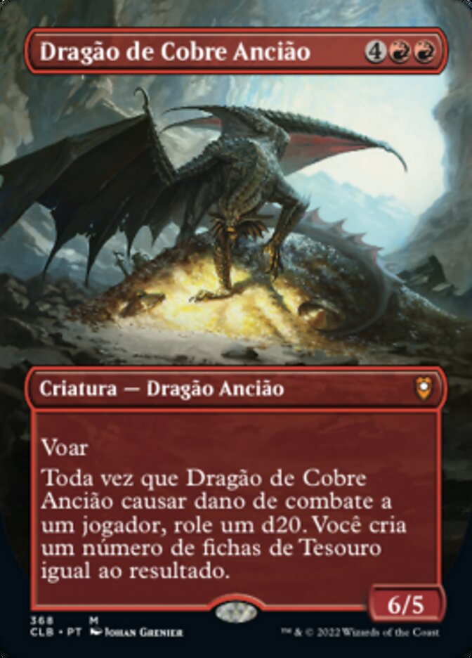 Dragão de Cobre Ancião / Ancient Copper Dragon - Magic: The Gathering - MoxLand