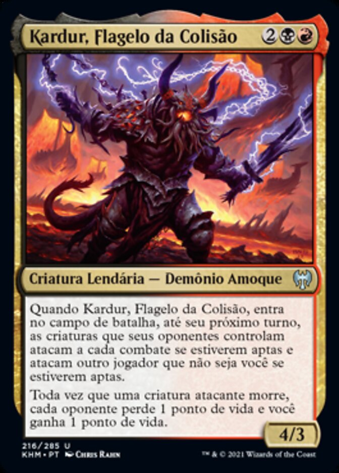 Kardur, Flagelo da Colisão / Kardur, Doomscourge - Magic: The Gathering - MoxLand