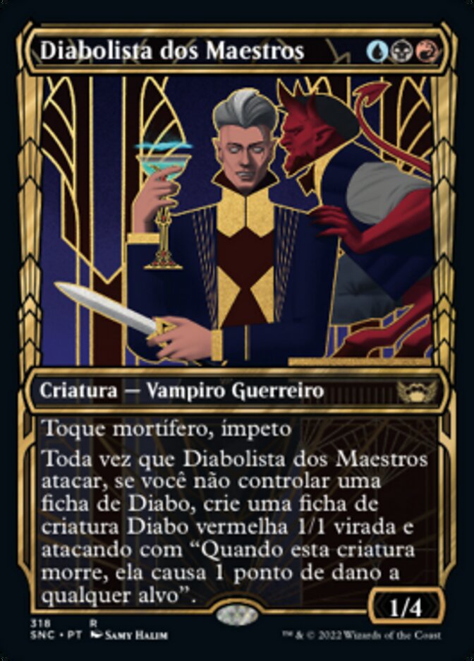 Diabolista dos Maestros / Maestros Diabolist - Magic: The Gathering - MoxLand