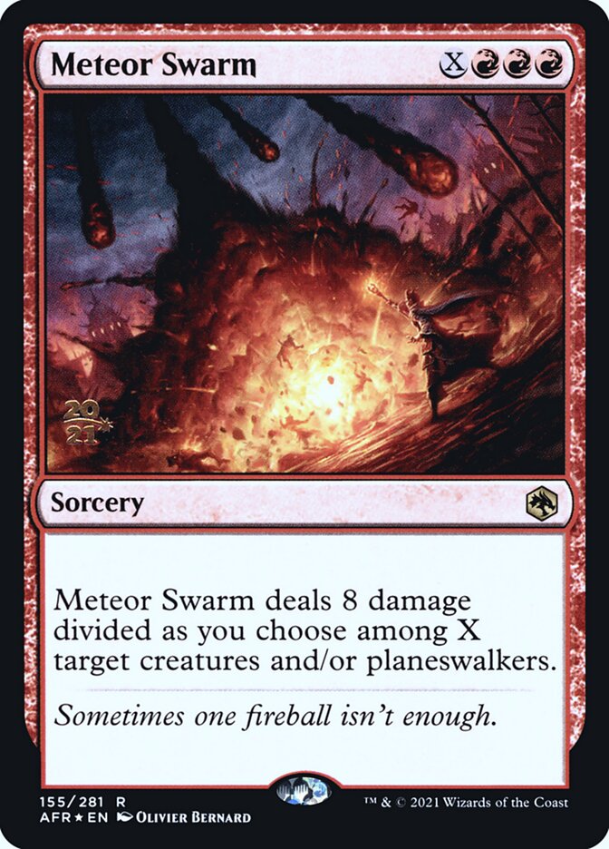 Chuva de Meteoros / Meteor Swarm - Magic: The Gathering - MoxLand