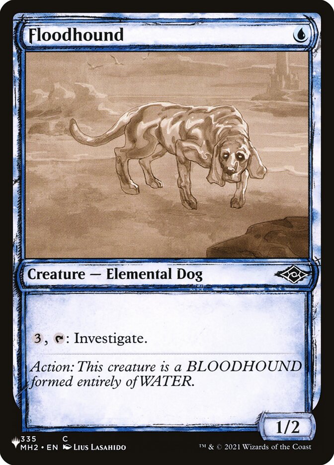 Hidrosabujo / Floodhound - Magic: The Gathering - MoxLand