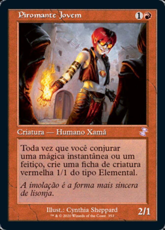 Piromante Jovem / Young Pyromancer - Magic: The Gathering - MoxLand