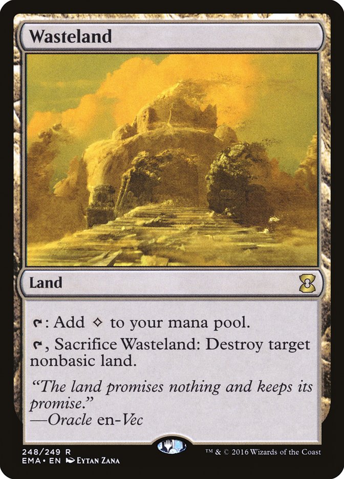 Terras Ermas / Wasteland - Magic: The Gathering - MoxLand