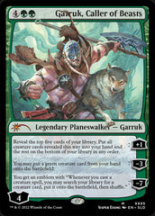 Garruk, Convocador das Feras / Garruk, Caller of Beasts - Magic: The Gathering - MoxLand