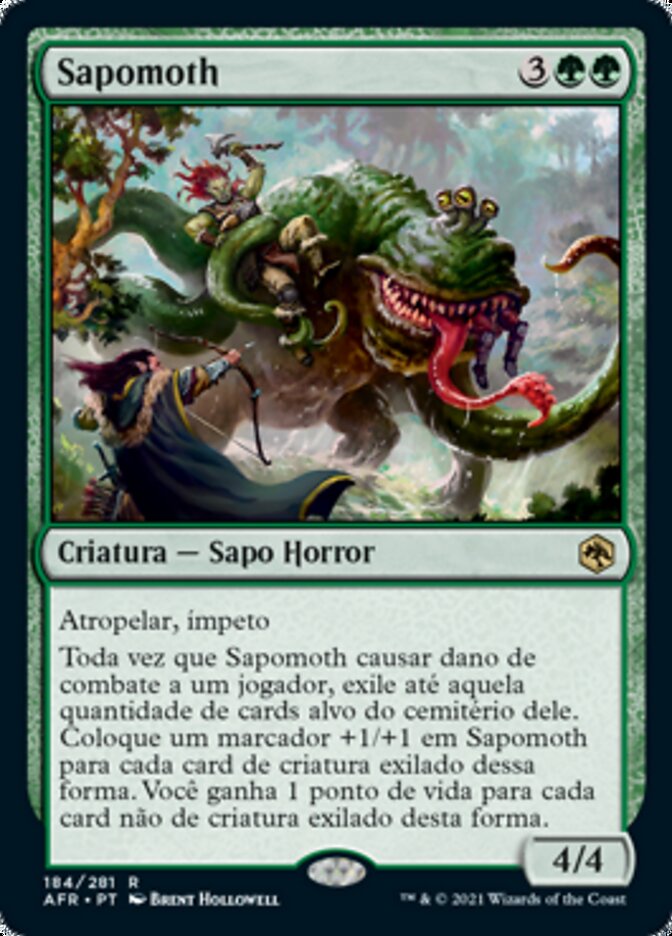 Sapomoth / Froghemoth - Magic: The Gathering - MoxLand