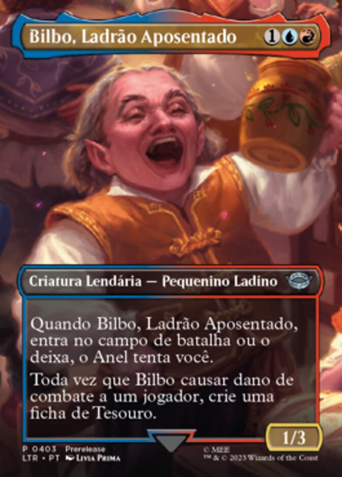 Bilbo, Ladrão Aposentado / Bilbo, Retired Burglar - Magic: The Gathering - MoxLand