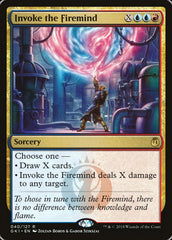 Invocar o Mente de Fogo / Invoke the Firemind - Magic: The Gathering - MoxLand