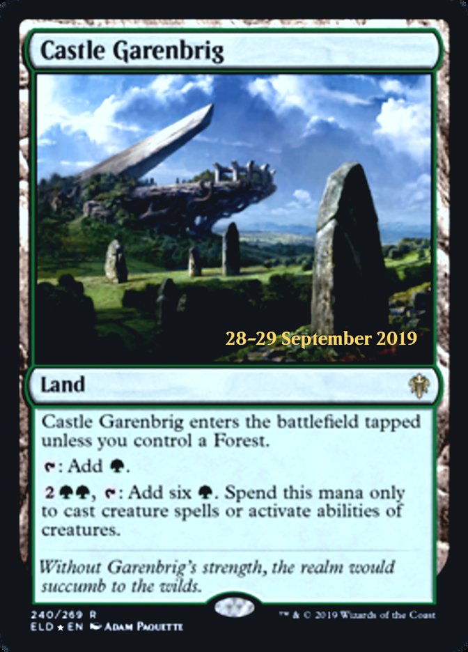 Castelo de Pontegaren / Castle Garenbrig - Magic: The Gathering - MoxLand