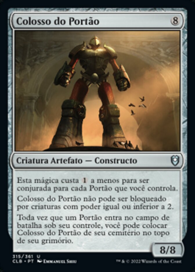 Colosso do Portão / Gate Colossus - Magic: The Gathering - MoxLand