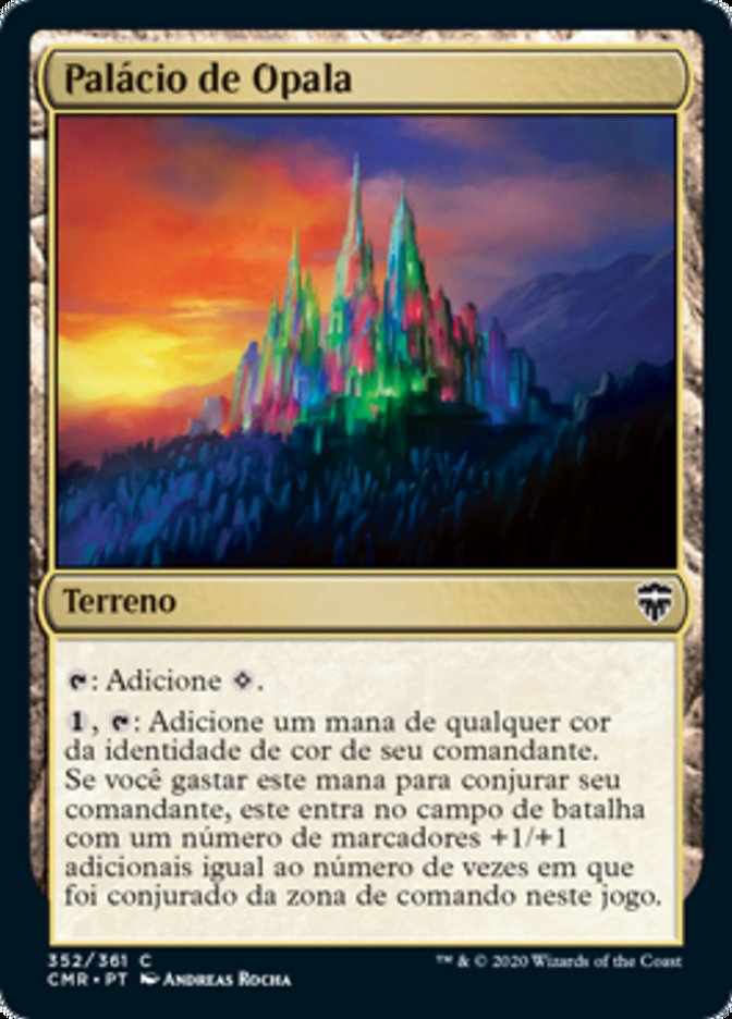 Palácio de Opala / Opal Palace - Magic: The Gathering - MoxLand