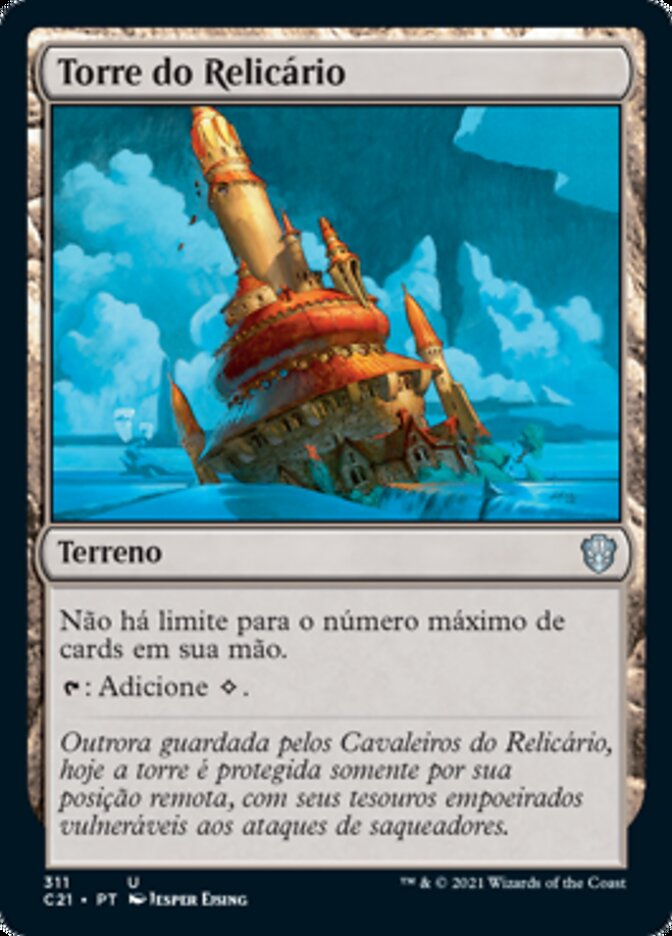 Torre do Relicário / Reliquary Tower - Magic: The Gathering - MoxLand