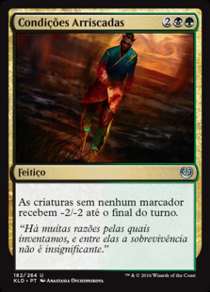 Condições Arriscadas / Hazardous Conditions - Magic: The Gathering - MoxLand