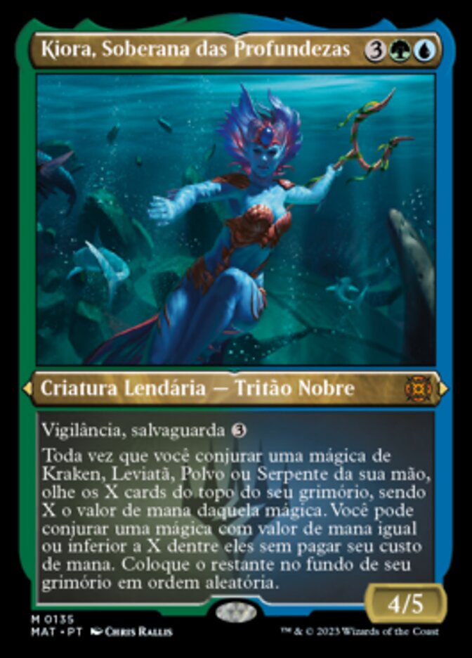 Kiora, Soberana das Profundezas / Kiora, Sovereign of the Deep - Magic: The Gathering - MoxLand