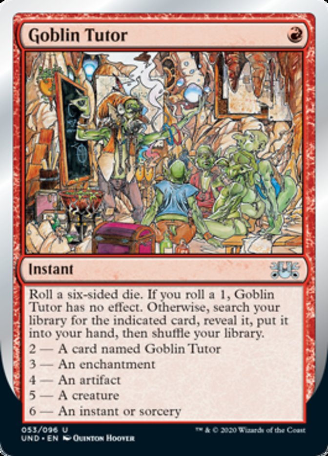 Goblin Tutor / Goblin Tutor - Magic: The Gathering - MoxLand