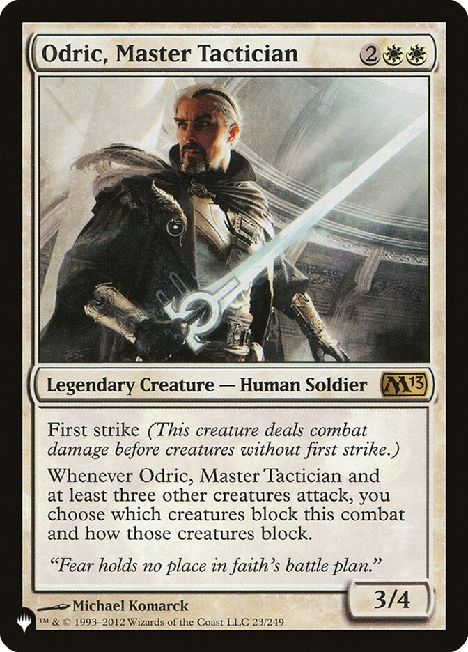 Odric, Estrategista Mestre / Odric, Master Tactician - Magic: The Gathering - MoxLand