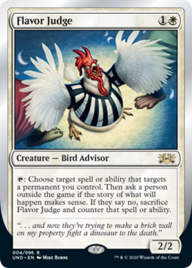 Flavor Judge / Flavor Judge - Magic: The Gathering - MoxLand