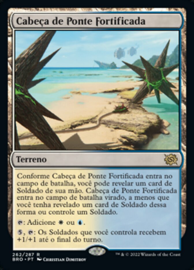 Cabeça de Ponte Fortificada / Fortified Beachhead - Magic: The Gathering - MoxLand