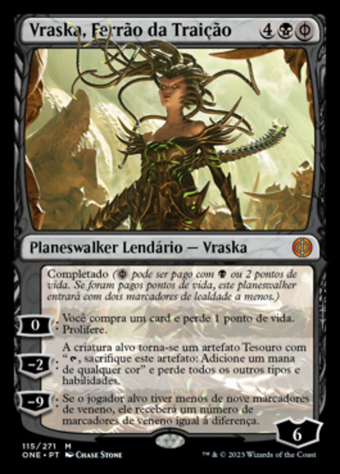 Vraska, Ferrão da Traição / Vraska, Betrayal's Sting - Magic: The Gathering - MoxLand