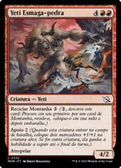 Yeti Esmaga-pedra / Cragsmasher Yeti - Magic: The Gathering - MoxLand