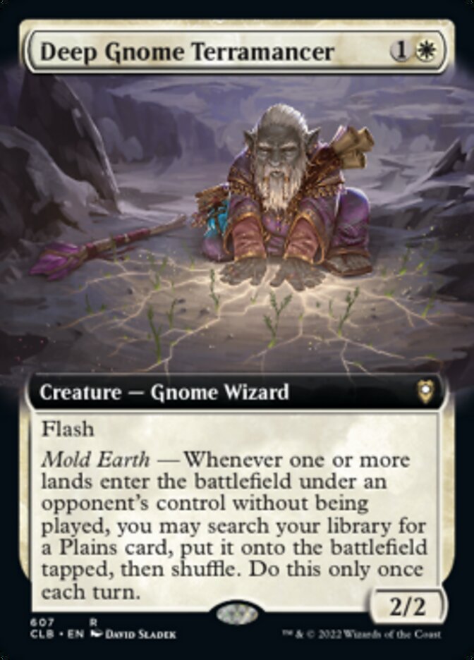 Terramante Gnomo das Profundezas / Deep Gnome Terramancer - Magic: The Gathering - MoxLand