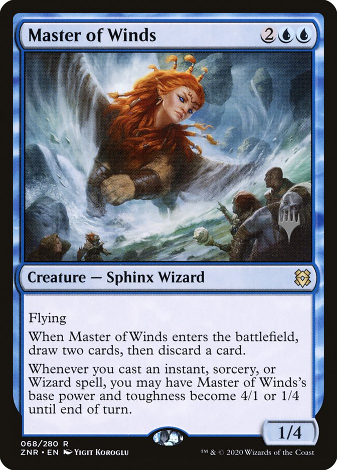 Mestra dos Ventos / Master of Winds - Magic: The Gathering - MoxLand