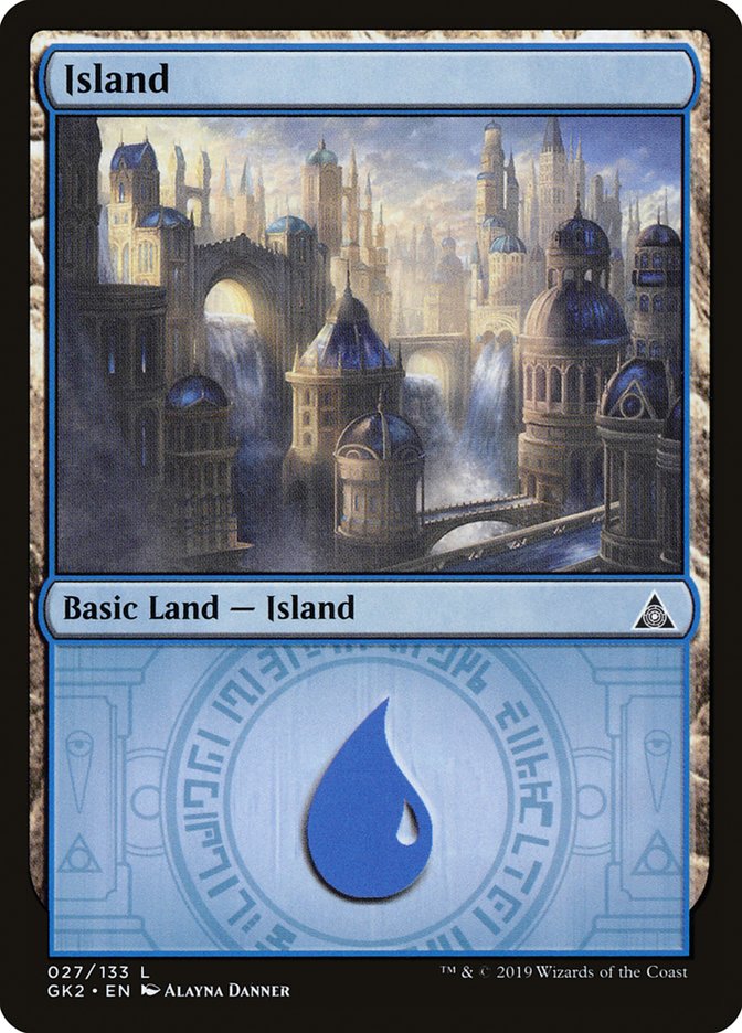 Ilha / Island - Magic: The Gathering - MoxLand