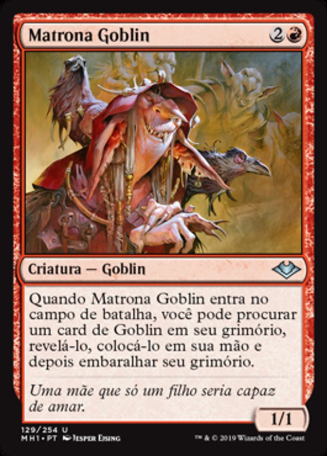Matrona Goblin / Goblin Matron - Magic: The Gathering - MoxLand
