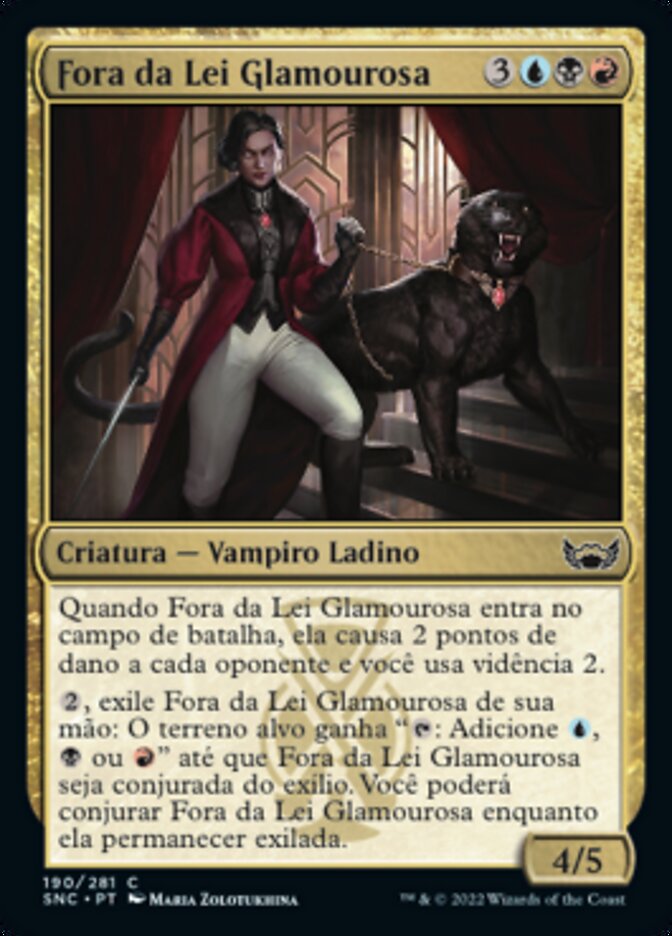 Fora da Lei Glamourosa / Glamorous Outlaw - Magic: The Gathering - MoxLand