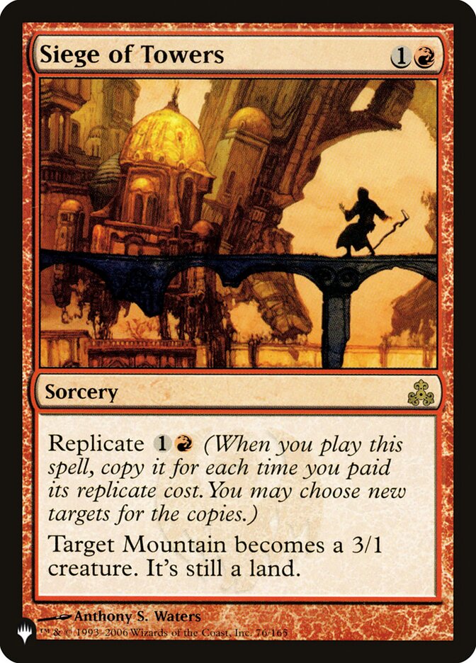 Cerco de Torres / Siege of Towers - Magic: The Gathering - MoxLand