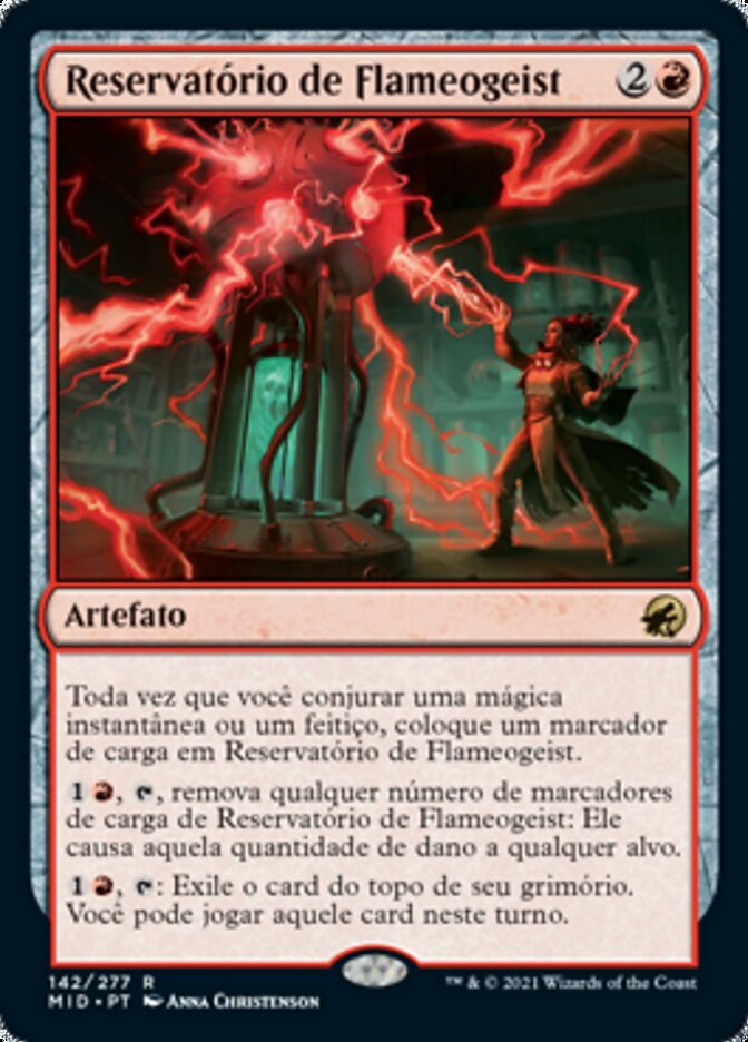 Reservatório de Flameogeist / Geistflame Reservoir - Magic: The Gathering - MoxLand