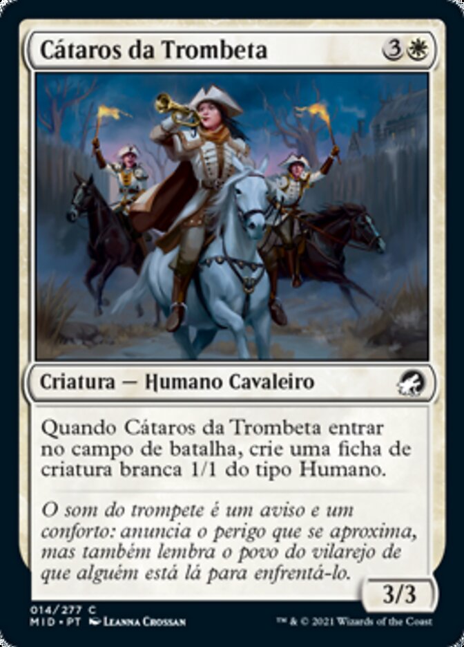 Cátaros da Trombeta / Clarion Cathars - Magic: The Gathering - MoxLand