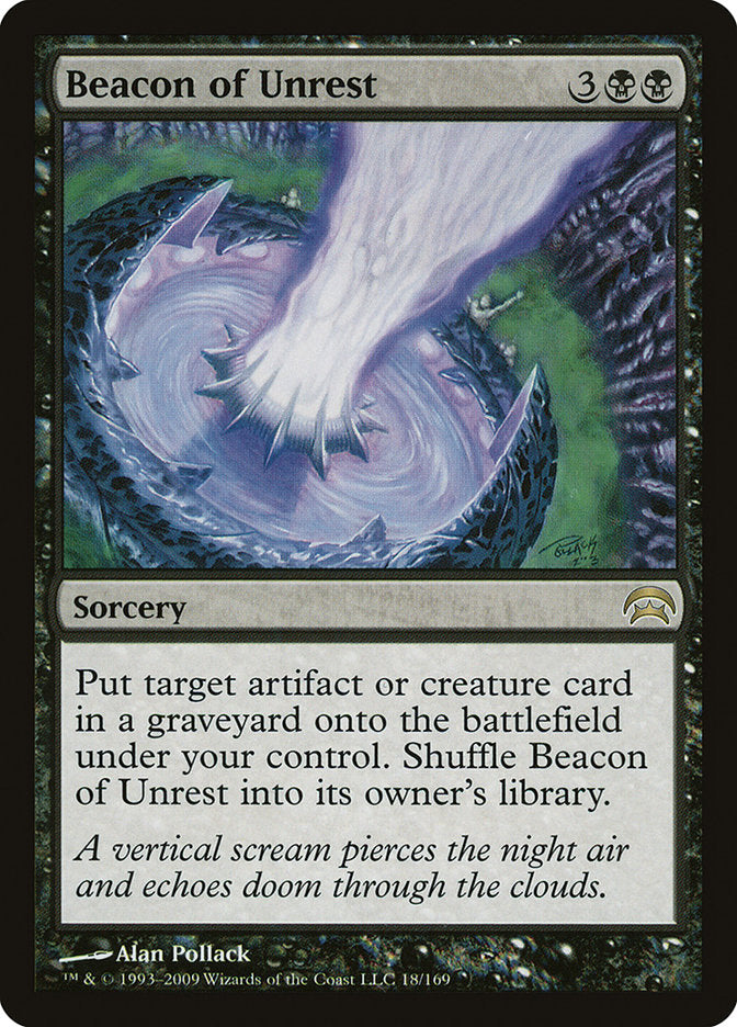 Guia da Inquietação / Beacon of Unrest - Magic: The Gathering - MoxLand